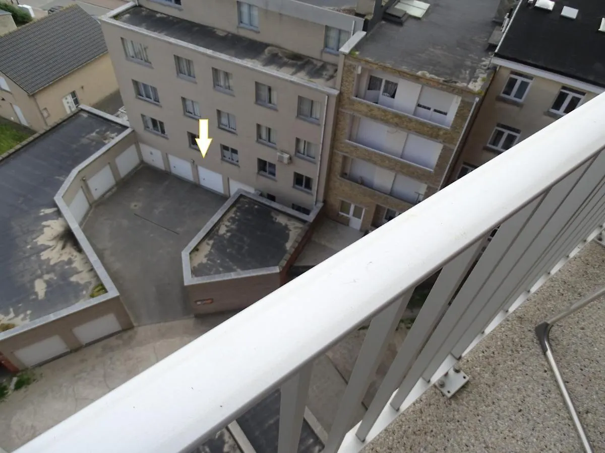 Luxury App, Frontal Sea View + South Terrace + Garage Apartment Middelkerke