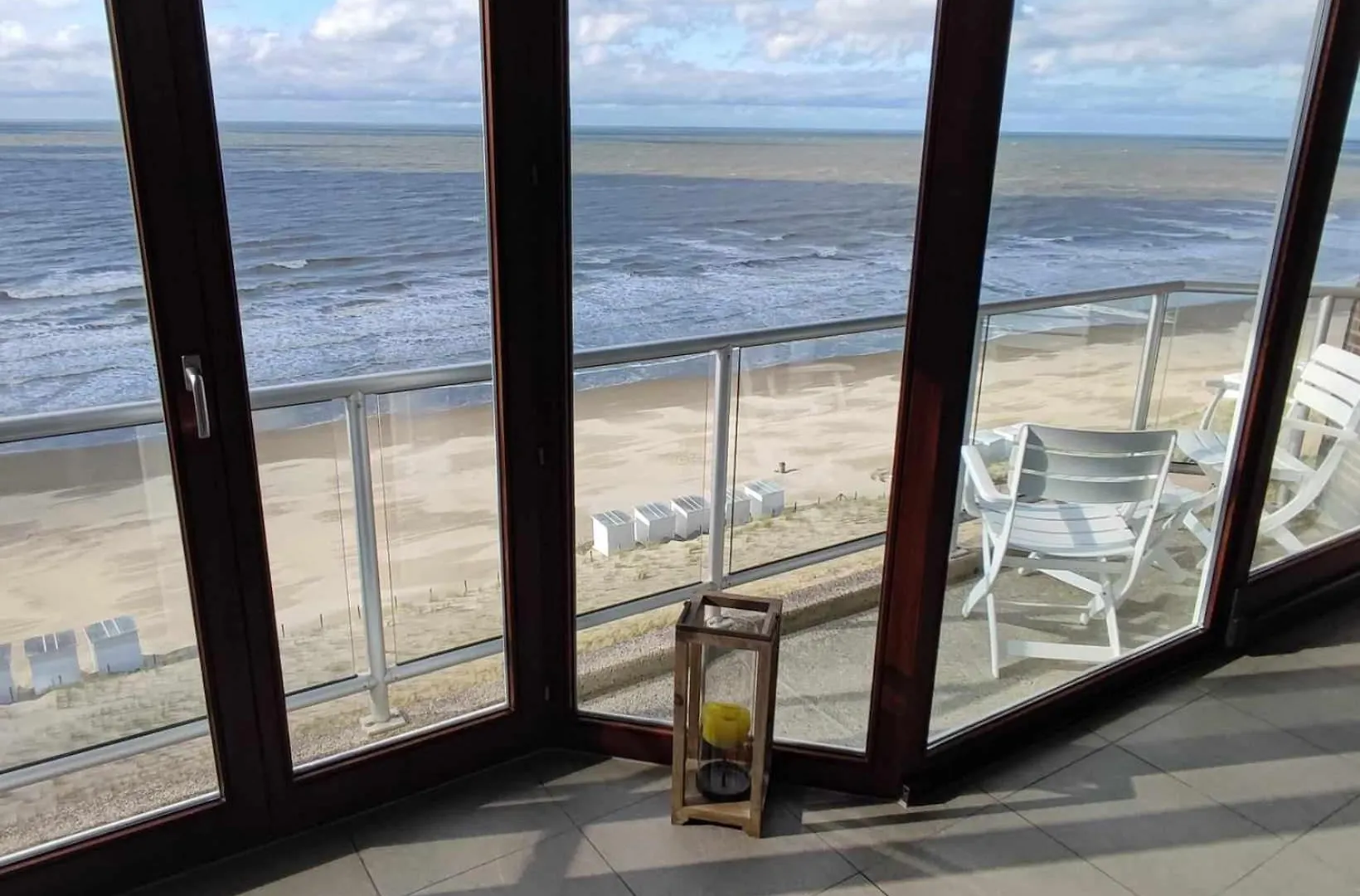 Luxury App, Frontal Sea View + South Terrace + Garage location